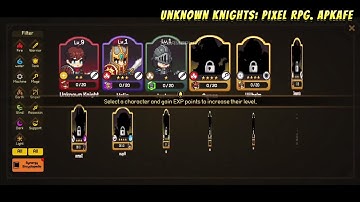 Embark on an Epic Pixelated Journey with Unknown Knights: Pixel RPG | Apkafe Game Reviews