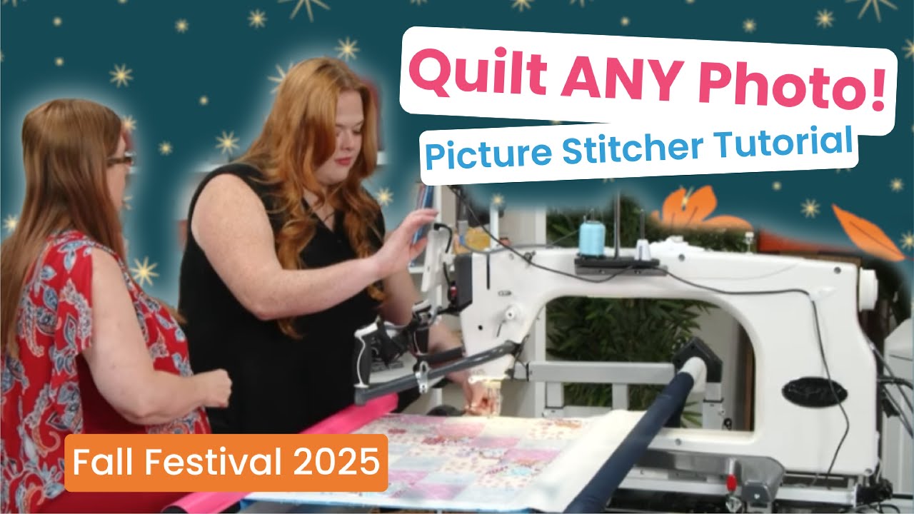 Как использовать Picture Stitcher для стежки ЛЮБОЙ фотографии! | Осенний фестиваль 2025