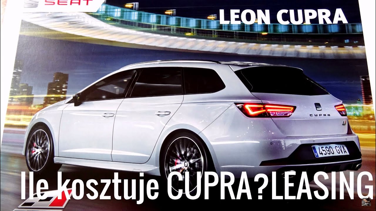 LEASING VW BANK FINANSOWANIE 2016 SEAT Leon CUPRA ile