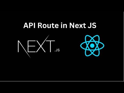 Next JS Tutorial #7 API Route (GET Method) in Next JS - YouTube