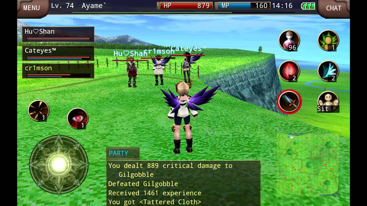 Iruna Online Gilgobble Hunt (ayame) YouTube