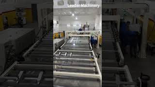 PC solid sheet extrusion line #polymer #machine #factory