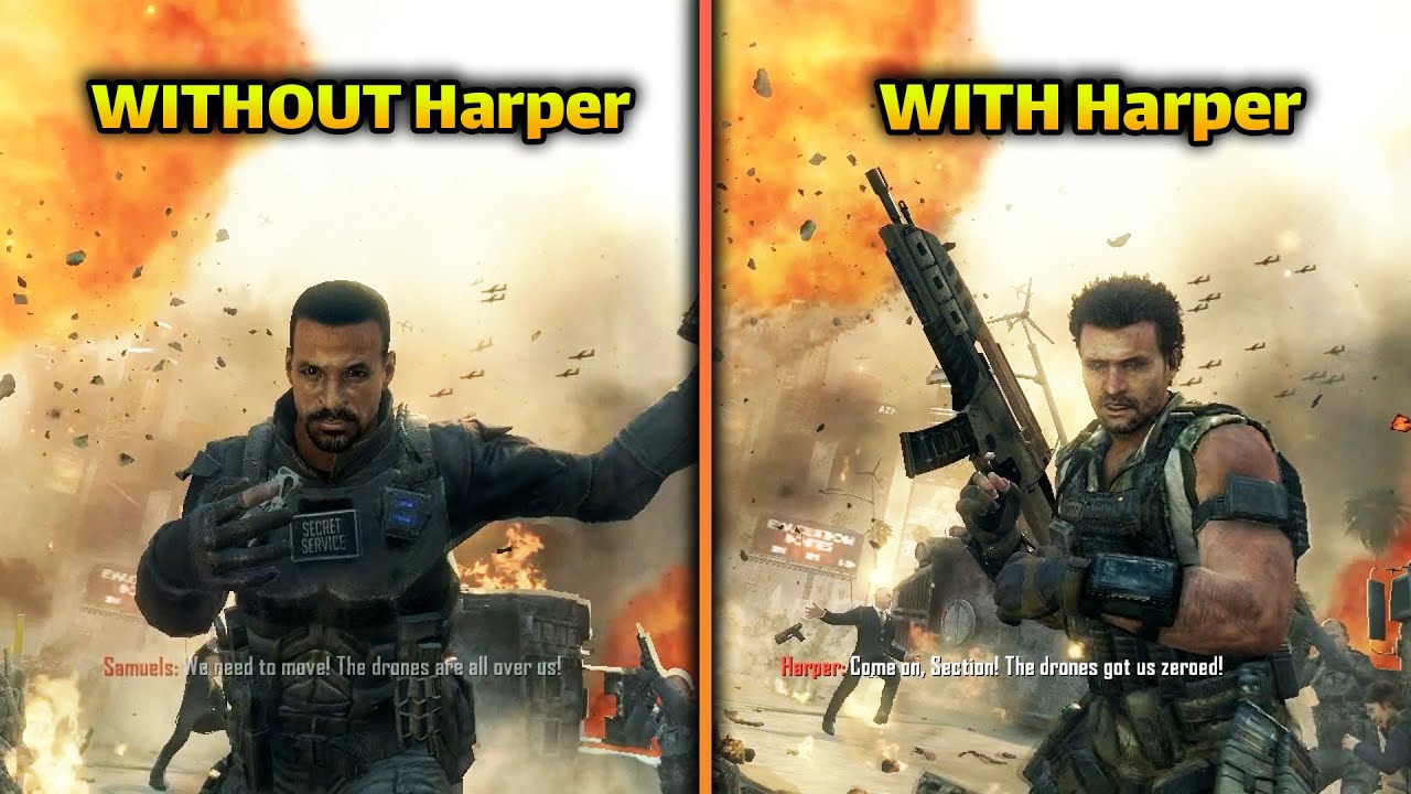 How is The Cordis Die Mission Different With And Without Harper?