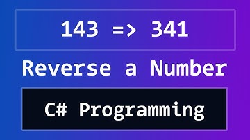 C# Program to Reverse a Number