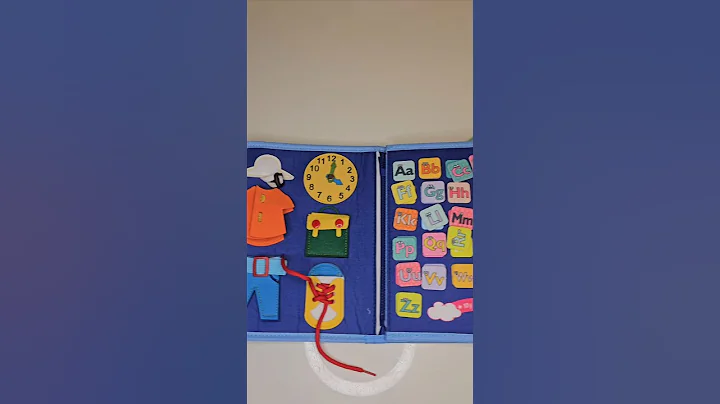 hahaland Toddler Busy Board - Montessori Toys