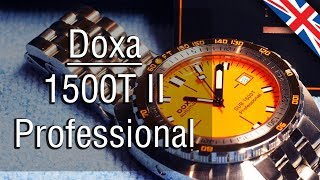 Doxa 1500T II Professional review and comparison with Seiko SBDX012 and SBBN015 (English version)