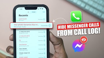 How to Stop Messenger Calls from Showing in iPhone Call Log | Prevent Messenger Calls from Showing