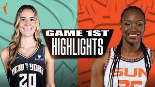 New York Liberty vs Connecticut Sun Game 1st Highlights Aug 15 ,2026 WNBA Season 2026
