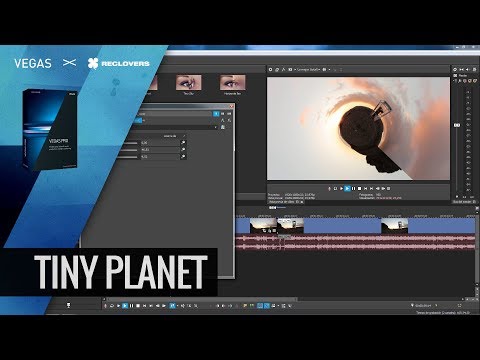 VEGAS PRO 16 #05 Tiny Planet 360