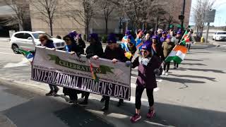 International Womens Day Honored By March In Grand Rapids
