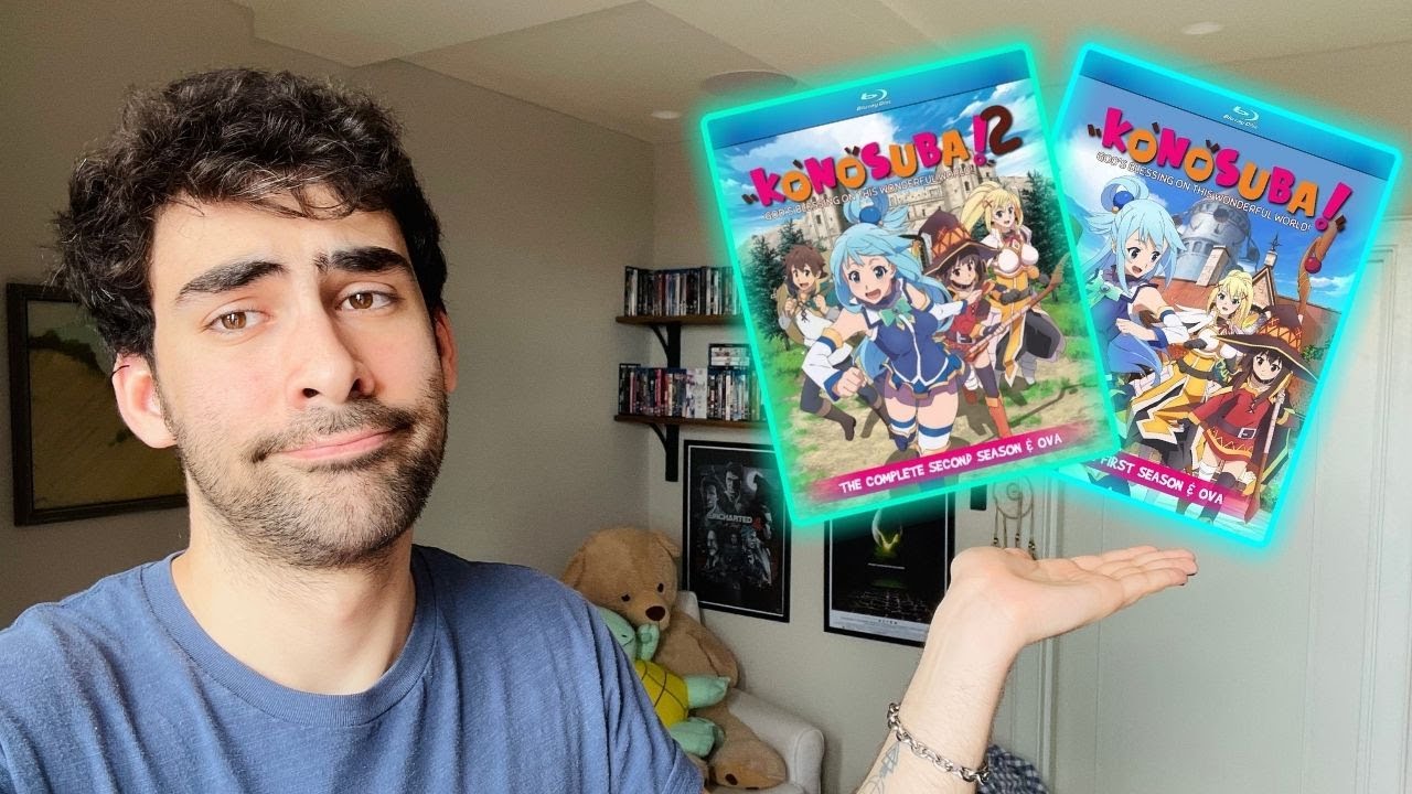 Konosuba Season 1 + 2 + OVA Complete Anime Blu-ray STEELBOOK Lot