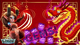 Slaying The Fortune Dragon For HUGE Gem Rewards! - Lords Mobile screenshot 4