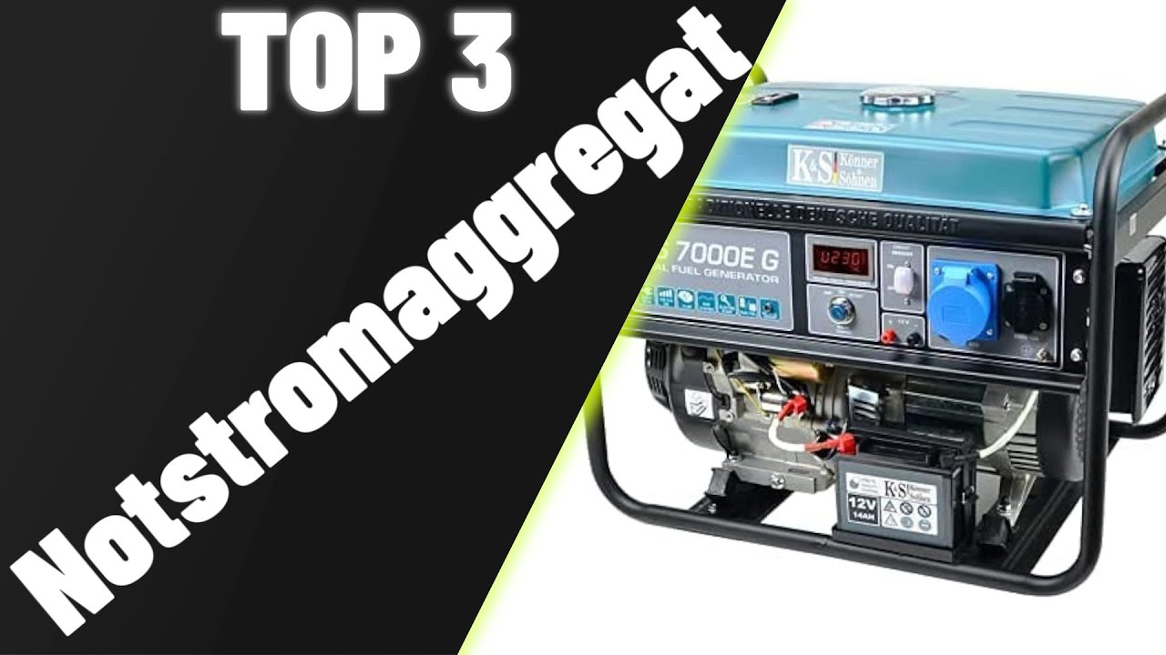 ▶ Notstromaggregat Test ♦ Top 3 Notstromaggregate 2025