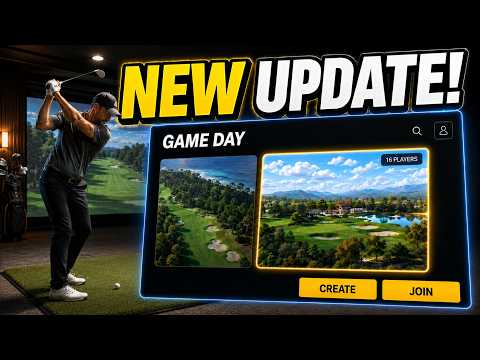 UNEEKOR GameDay Golf Simulator Software Update! This is COOL!