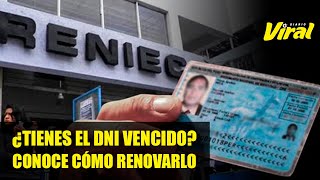 SEPA CÓMO RENOVAR EL DNI