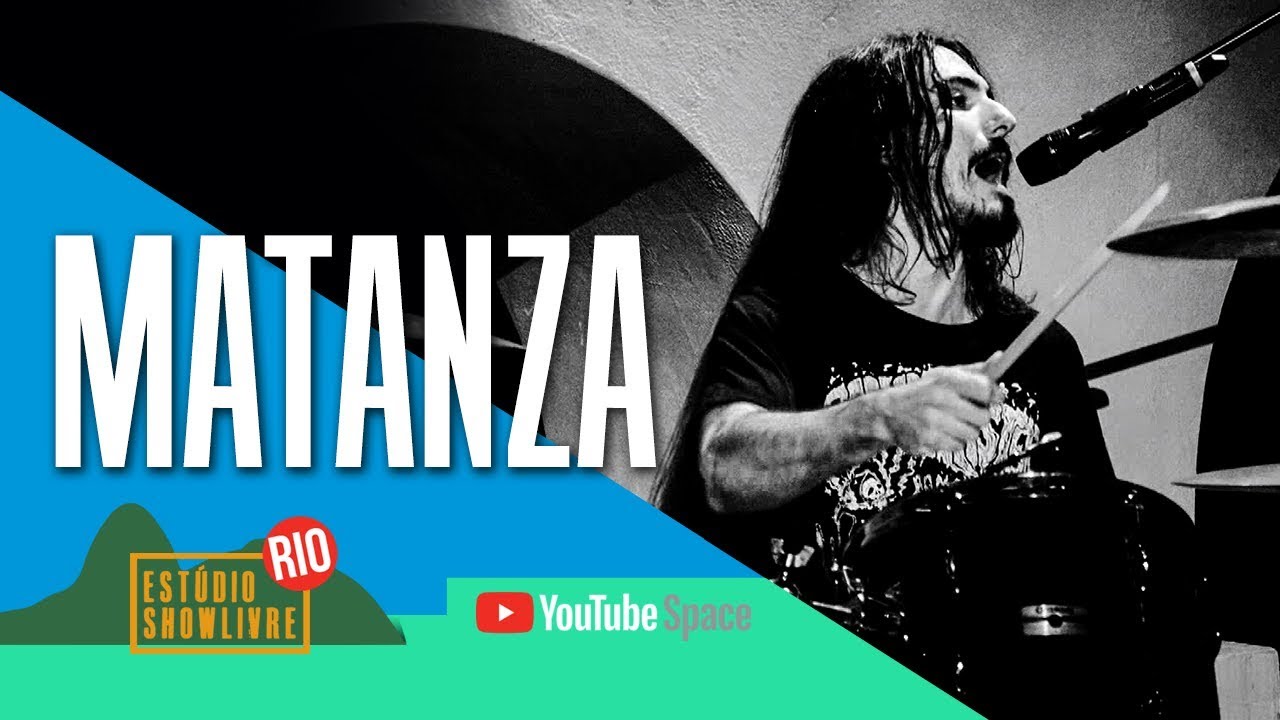 "Satânico" - Matanza no Estúdio Showlivre no YouTube Space Rio 2017