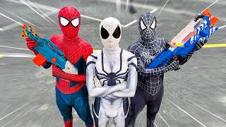 PRO 6 SPIDERMAN TEAM VS PACMAN TRANFOMATIONS IN REAL LIFE