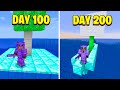 I Survived 200 Days Stranded At Sea in Minecraft (Here's What Happened)