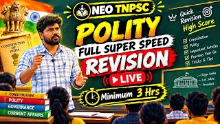 Information INDIAN POLITY - EXAM POINTS FULL REVISION #group4 #group2 #group1 #tnpsc #polity News