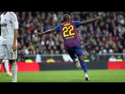 Eric Abidal Goal Against Real Madrid Copa Del Rey (2011 ...