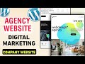 How To Create Digital Marketing Agency Website On Wordpress |Create Digital Marketing Agency Website