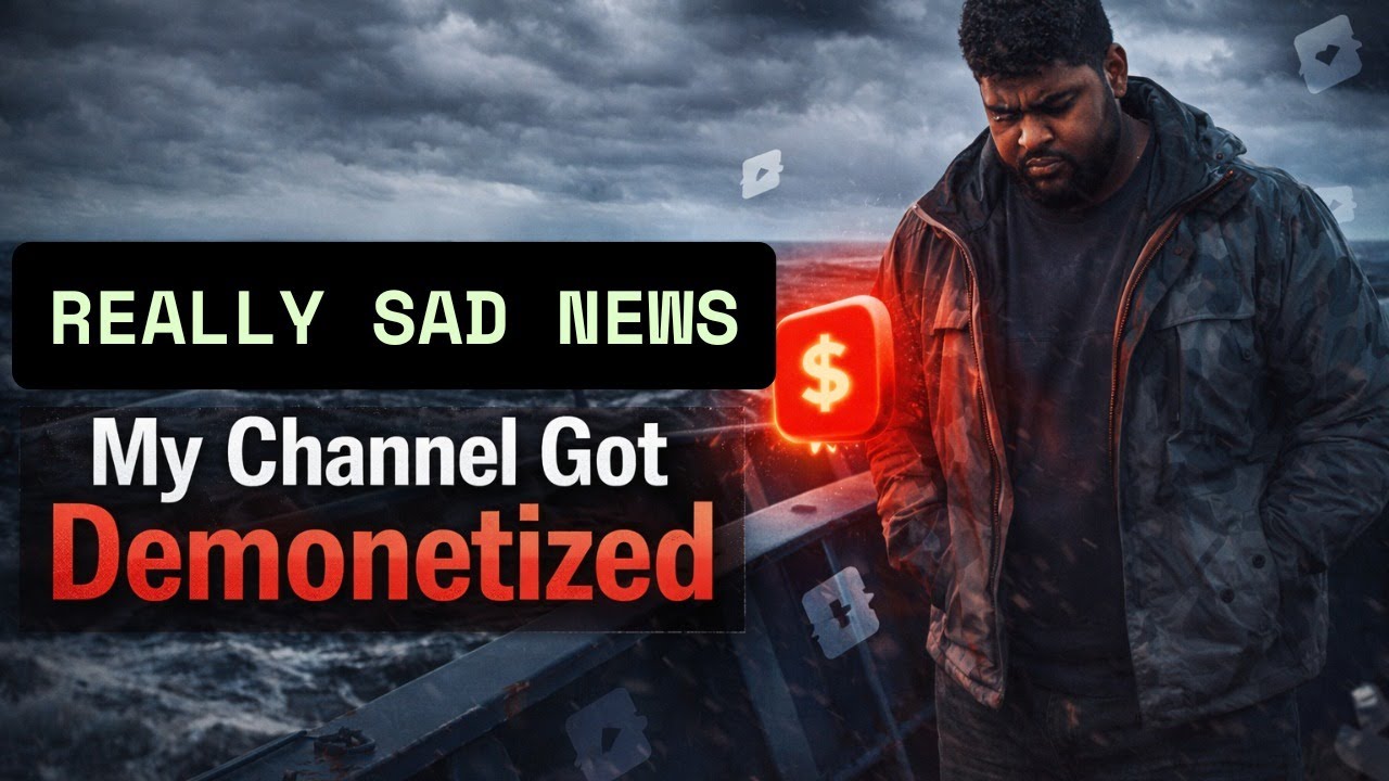 Очень болезненная история моего пути на YouTube | Мой канал дезактивирован для монетизации