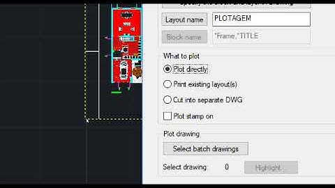 Imprima vários desenhos ao mesmo tempo a partir do MODELSPACE no ZWCAD, Software CAD