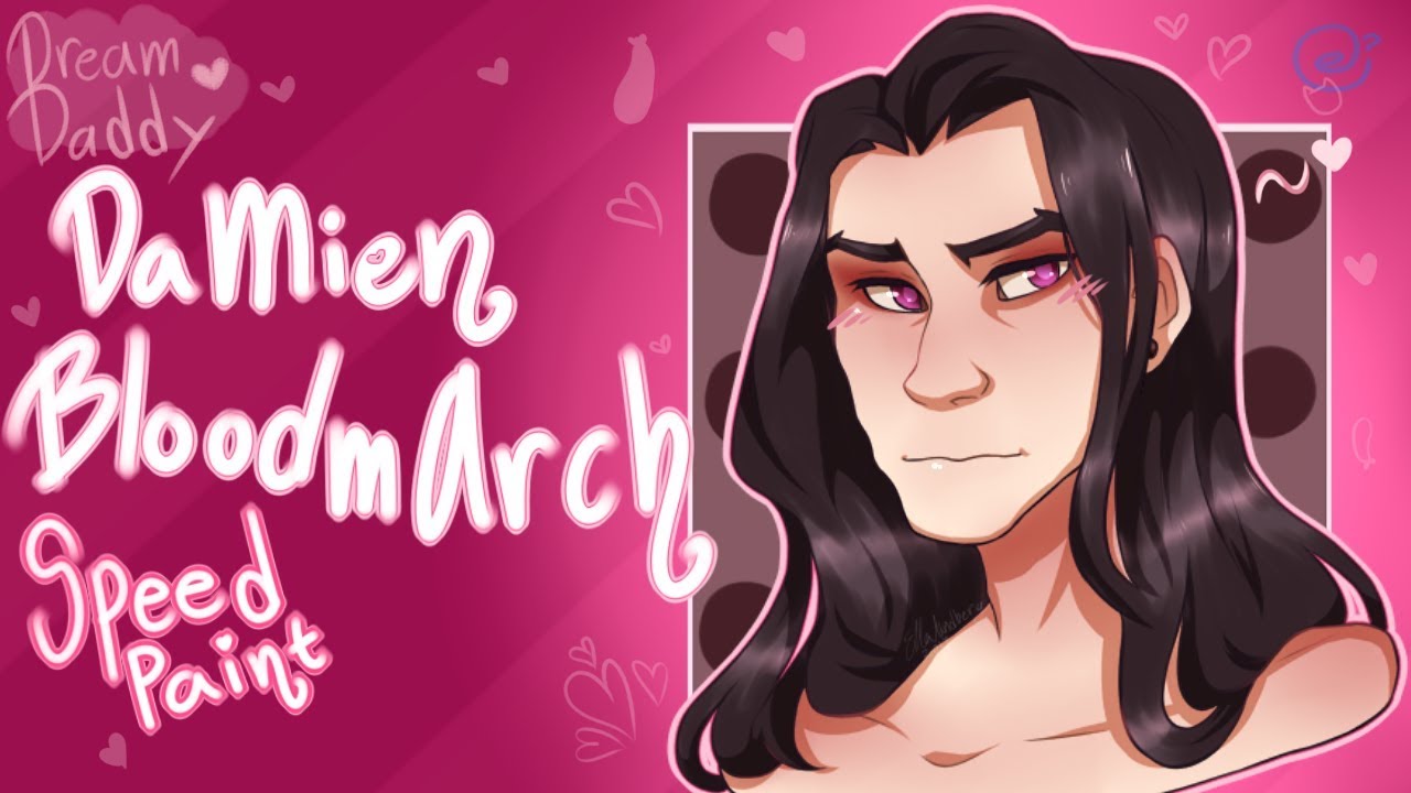 Dream Daddy Speedpaint || Damien Bloodmarch