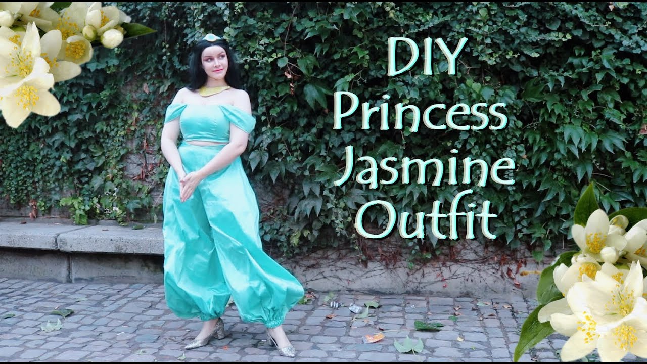 DIY Princess Jasmine Outfit - Halloween or Disney Costume - YouTube