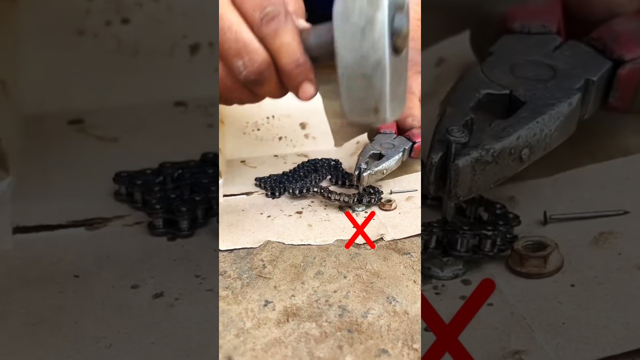 💥If you cut the timing chain and install it ?