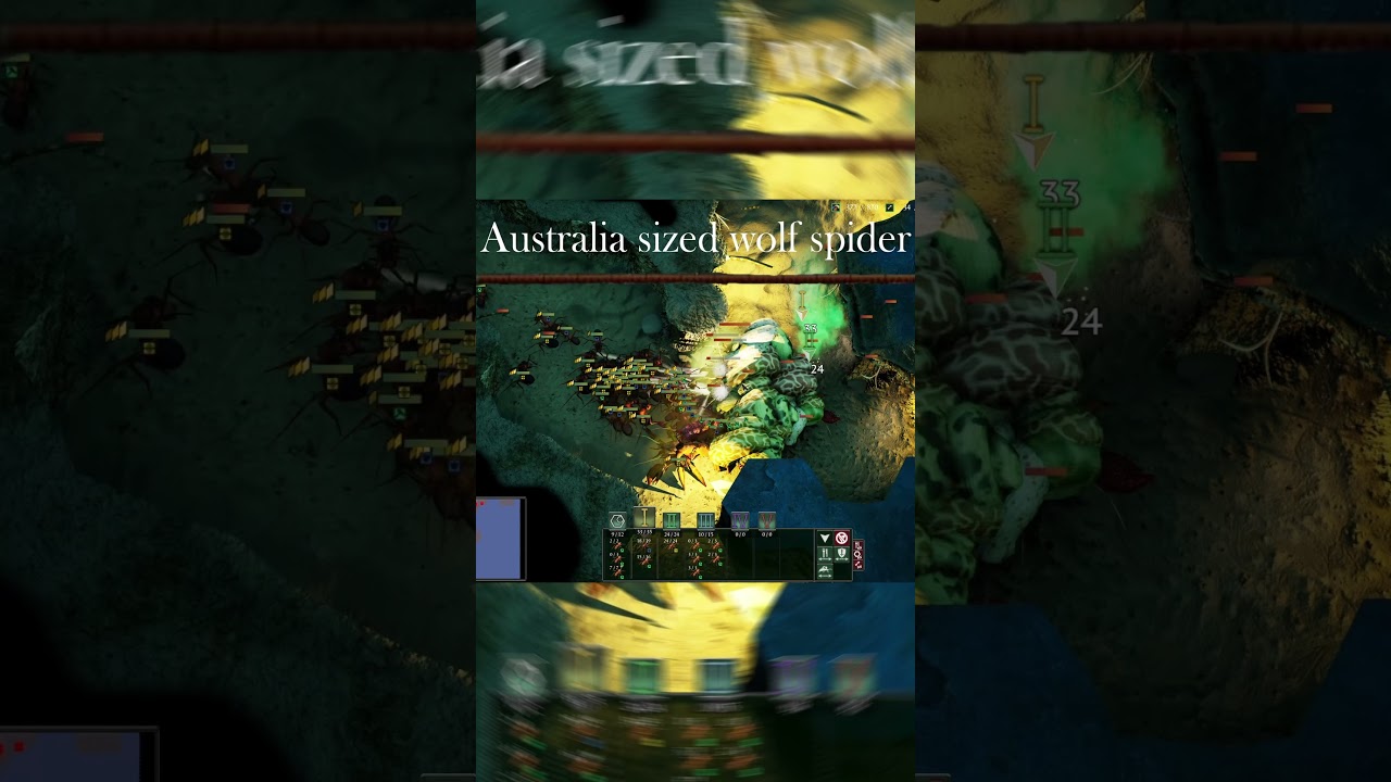 Empires of the undergrowth the giant enemy spider 