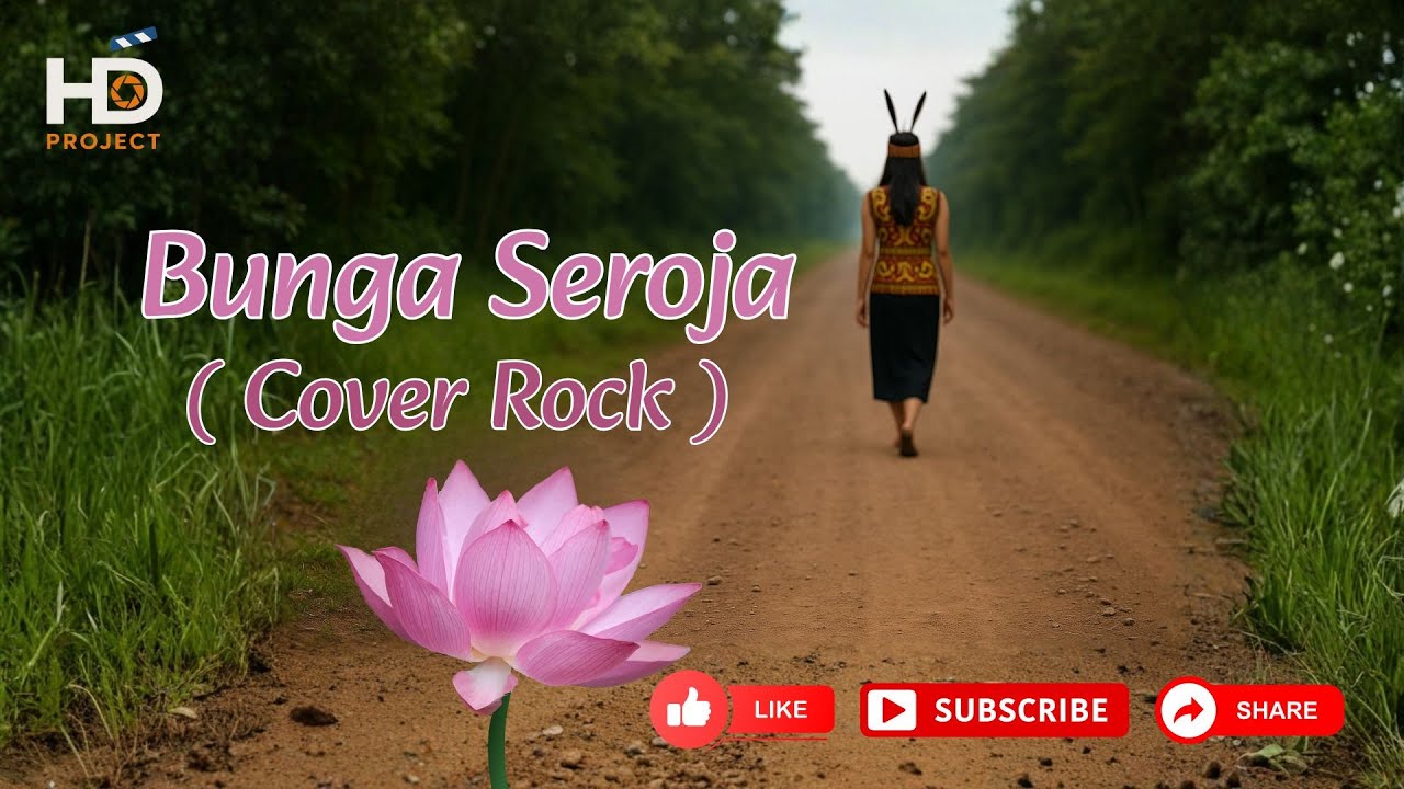 BUNGA SEROJA - COVER | Versi Rock | Lagu dayak terbaru 2025