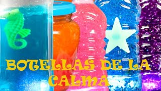 Botellas sensoriales o botellas de la calma - PEQUETRIBU