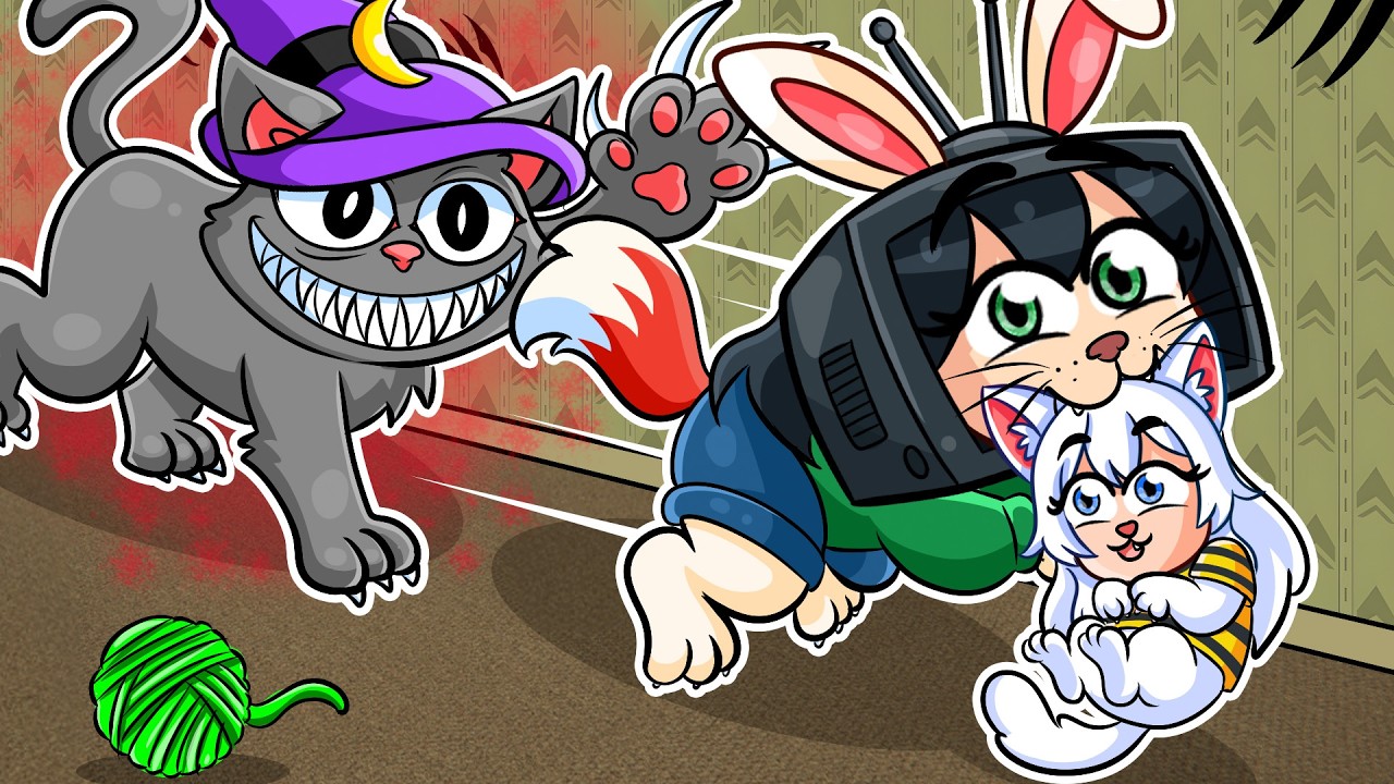 ME CONVERTI EN MAMÁ GATO Y DESCUBRIMOS UN OSCURO SECRETO EN ROBLOX | sameeKG X MOMENTOS DIVERTIDOS