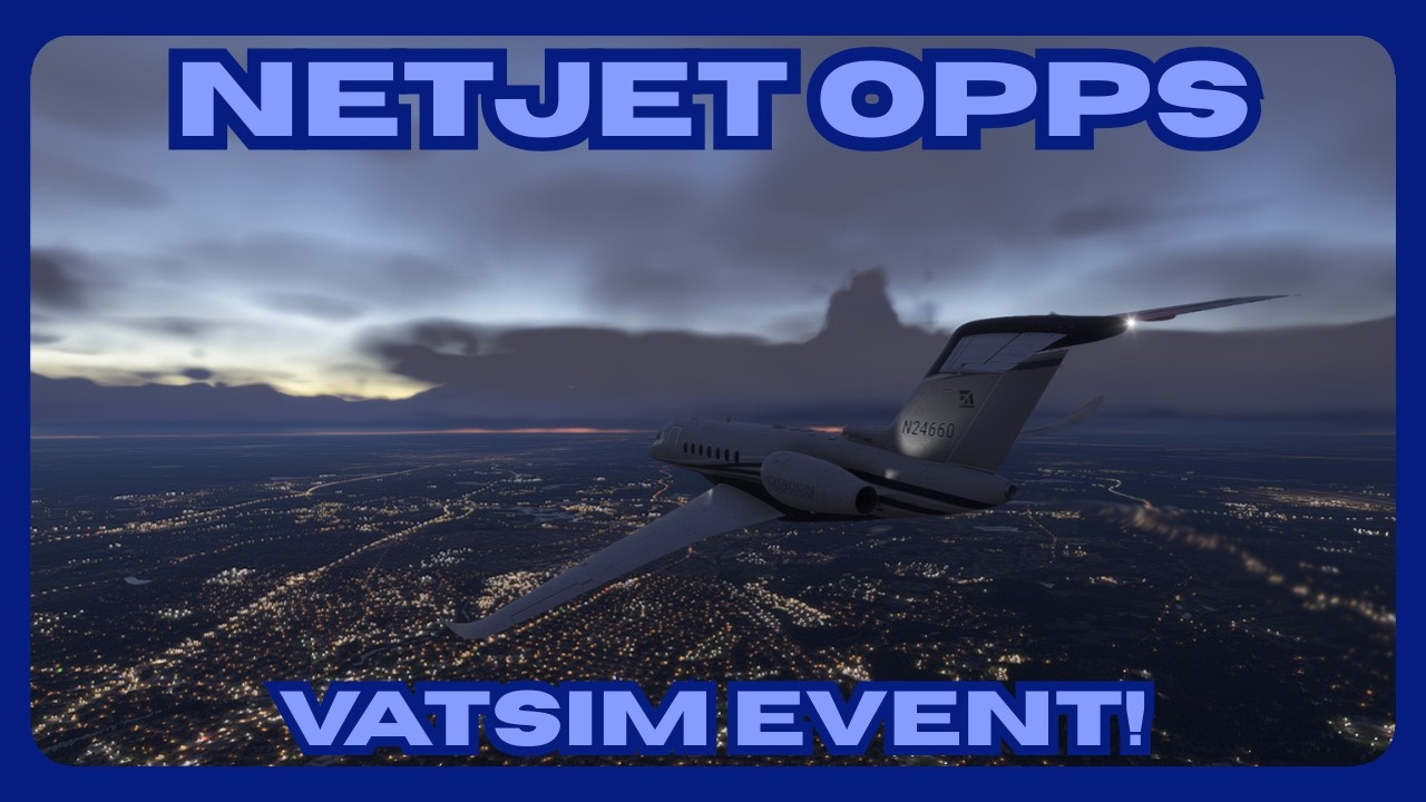 Net Jet Event Examples 🔴LIVE🔴NET JETS OPPS WITH VATSIM EVENT - YouTube