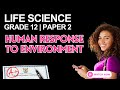 Grade 12 Life Sciences: Human Response to the Environment — Exam Essentials