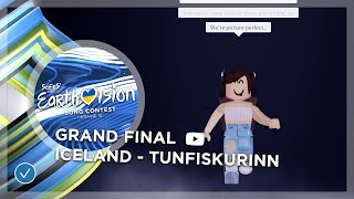 Iceland 🇮🇸 - tunfiskurinn - Picture Perfect - Grand Final - Sofos' Earthvision #10 - By zyetv