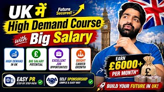 UK 🇬🇧 में High Demand 🎓✈️ Course for students | easy uk PR | uk students part time job