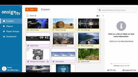 Update your OnSign TV Account Integration