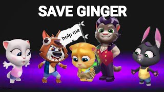 My Talking Tom Friends - Halloween - Save Ginger