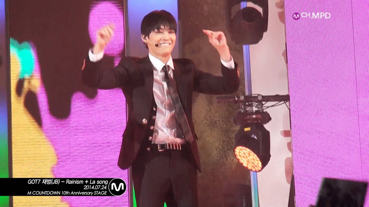 [MPD/직캠] 140724 GOT7 재범(JB) - Rainism + La song