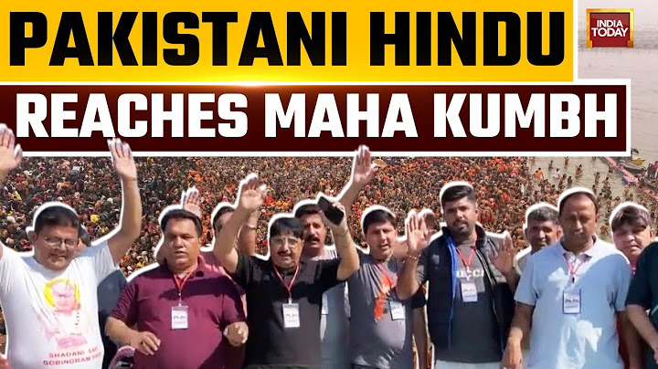 Why Pakistani Hindus Reach Maha Kumbh Mela? | Sangam | Maha Kumbh 2025 | Prayagraj | India Today