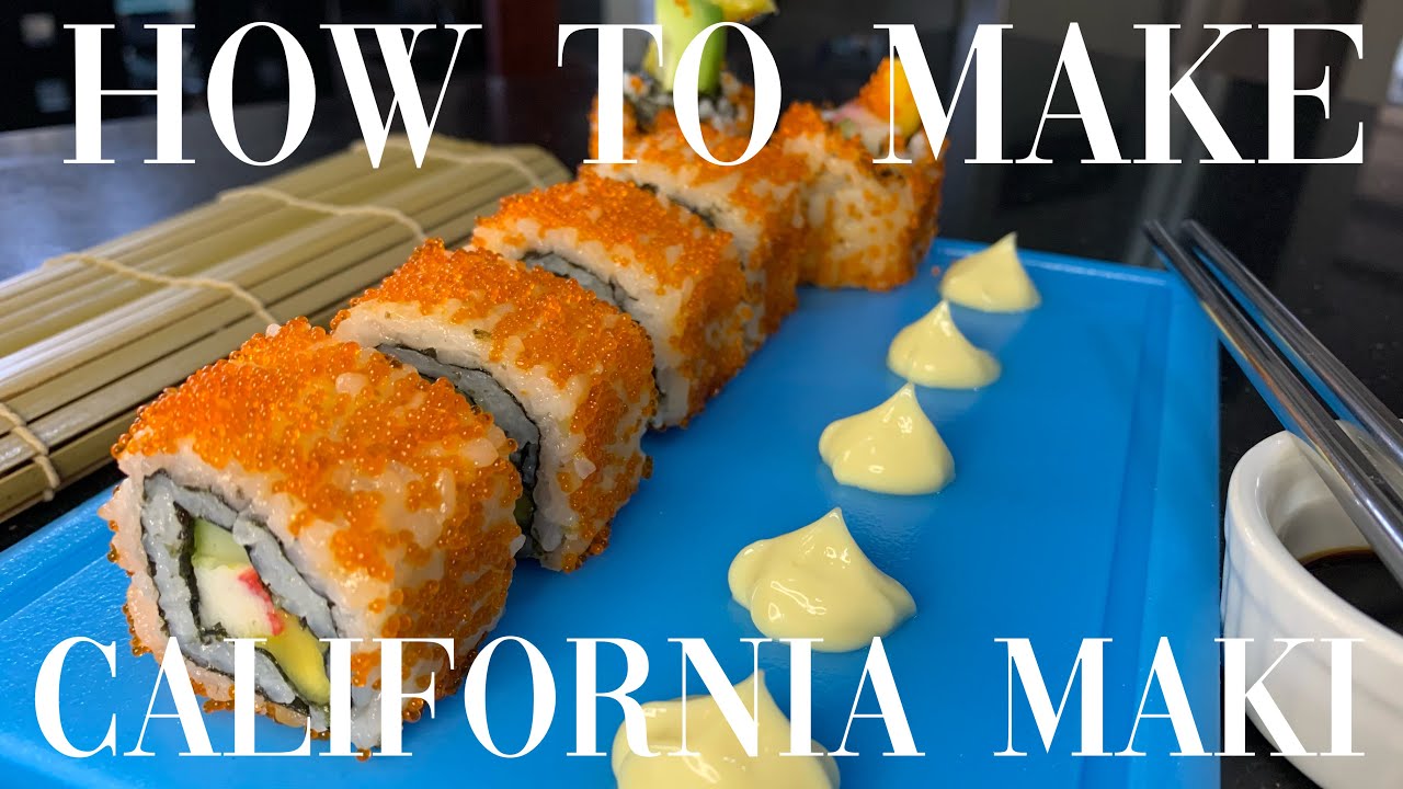 How to Make California Maki California Maki recipe California Maki