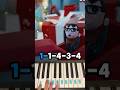 How To Play Let It Snow on Piano #shorts