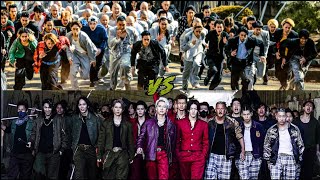 Oya Kou Housen & Suzuran vs Senomon Ebara & Kamasaka | High&Low The Worst X 2022