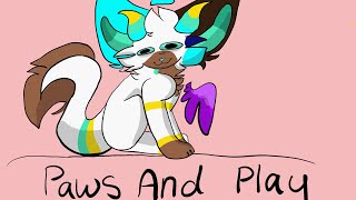 Paws and play meme| Bday gift for brook| description @pastelanimates