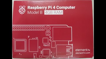 Raspberry Pi 4 - 4GB RAM - Desktop Kit - Unboxing