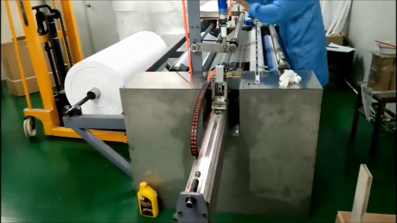 Fully Automatic Bandage Gauze Rolling Machine With Packing Paper Fully Automatic Bandage Gauze Rolling Machine With Packing Paper