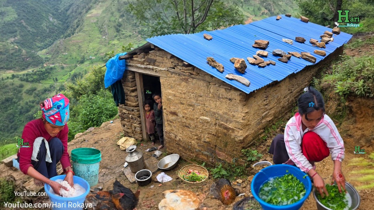 Remote Nepal Village Life | Tradition, Farming & Daily Food