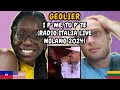 REACTION TO Geolier - I p’ me, tu p’ te (Live at Radio Italia Live Milano 2024)| FIRST TIME WATCHING